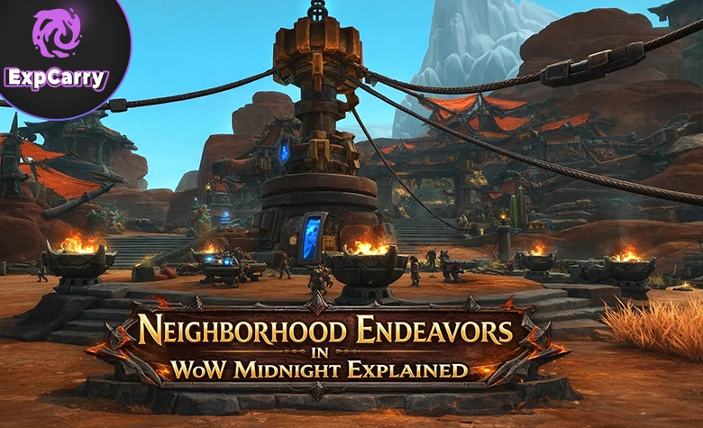Neighborhood Endeavors in WoW Midnight erklaert Neighborhood Endeavors in WoW Midnight erklaert
