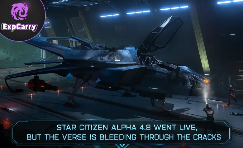 Star Citizen Alpha 4.8 Went Live, But the Verse Is Bleeding Through the Cracks