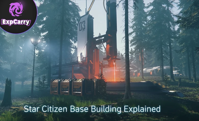 Basisbau in Star Citizen erklärt – Pionier, Landansprüche & Außenposten