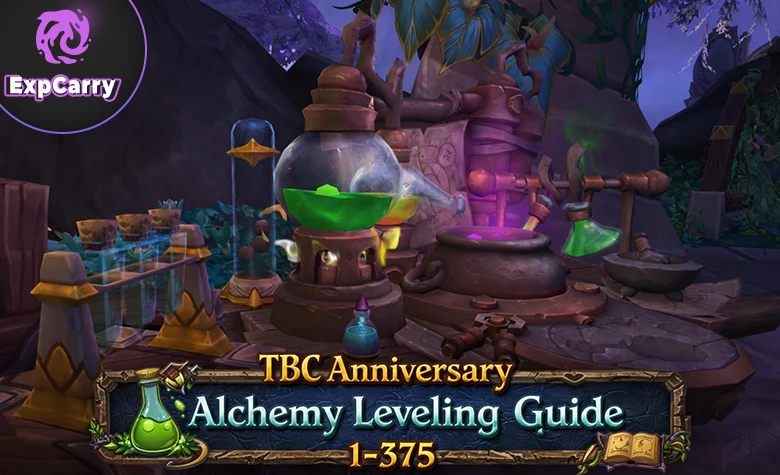 TBC Anniversary Alchemy Leveling Guide 1-375