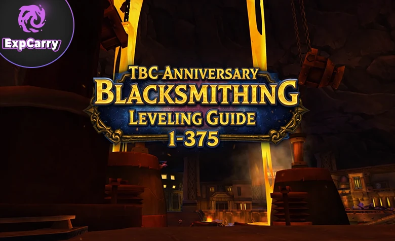 TBC Anniversary Blacksmithing Leveling Guide 1-375 TBC Anniversary Blacksmithing Leveling Guide 1-375
