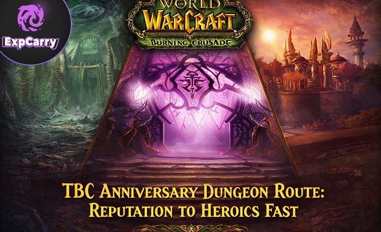 TBC Anniversary Dungeon Route: Reputation to Heroics Fast TBC Anniversary Dungeon Route: Reputation to Heroics Fast
