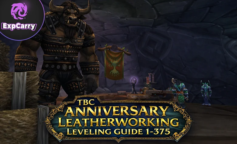 TBC Anniversary Leatherworking Leveling Guide 1-375