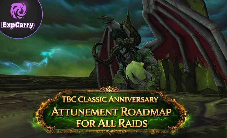 TBC Classic Anniversary: Attunement Roadmap for All Raids