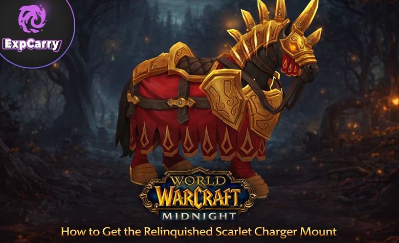 World of Warcraft: Midnight – So erhältst du das Reittier „Relinquished Scarlet Charger“ World of Warcraft: Midnight – So erhältst du das Reittier „Relinquished Scarlet Charger“