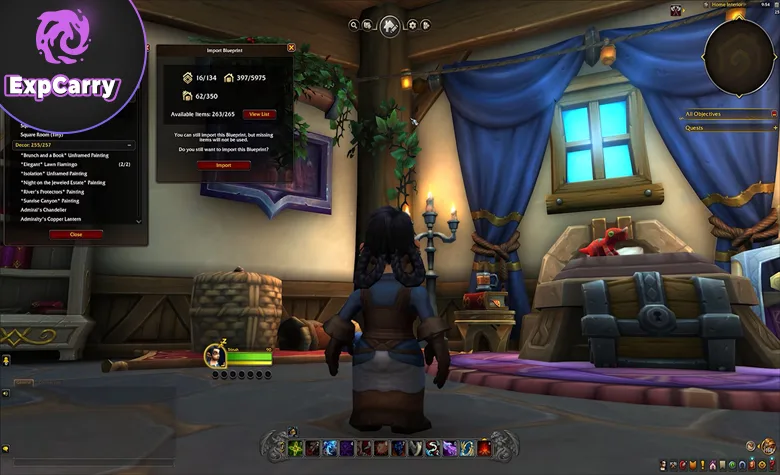 WoW Midnight Patch 12.1 Curse of Ula'tek erweitert Housing mit Blueprints, Pets und Level 12 Häusern