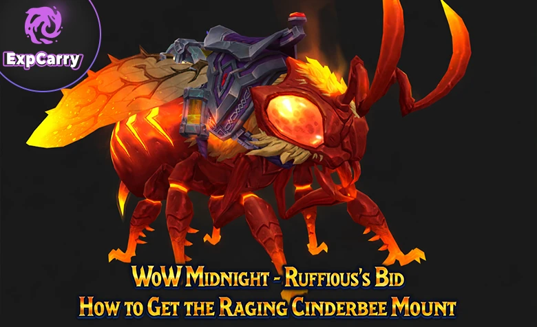 WoW Midnight – Ruffious' Angebot – So erhältst du das Reittier Wütende Aschenbiene