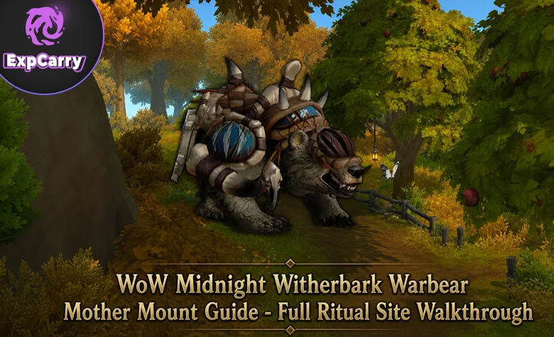 WoW Midnight Witherbark Warbear Mother Mount Guide - Kompletter Ritualstaetten-Walkthrough