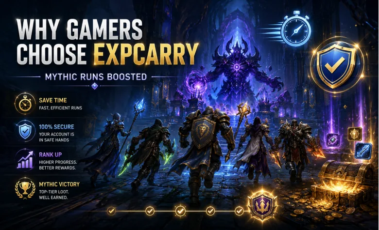 Warum sich Gamer für ExpCarry entscheiden: Mythische Runs mit Boosts