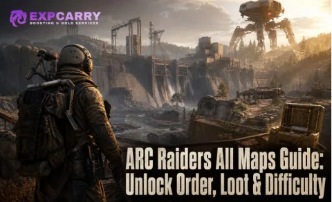 Guide des cartes d’ARC Raiders : ordre de déblocage, butin et difficulté