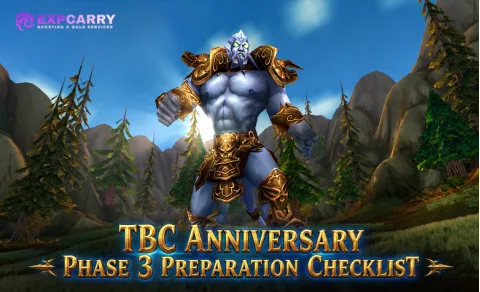 Lista de preparación para la fase 3 de TBC Anniversary