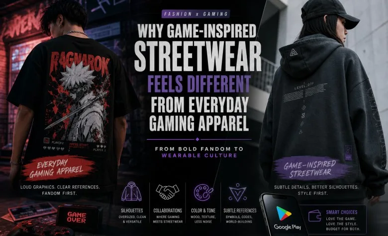 Gaming Fashion: From Fan Merch to Everyday Streetwear