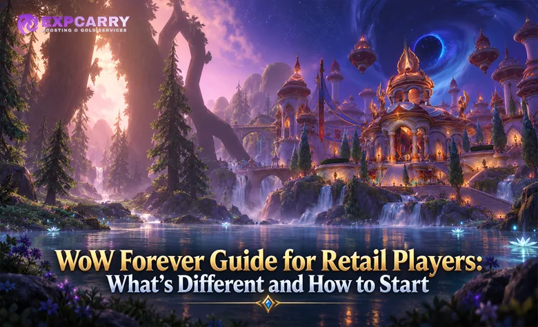 Guía de WoW Forever para jugadores de Retail: diferencias y primeros pasos