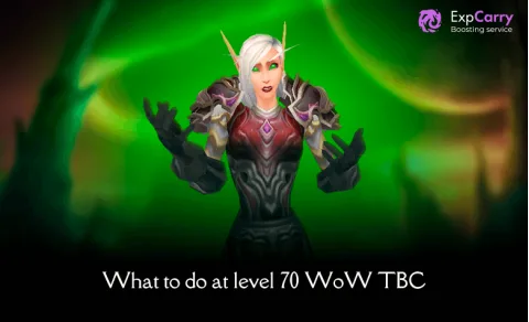 ¿Qué hacer al nivel 70 en WoW TBC?