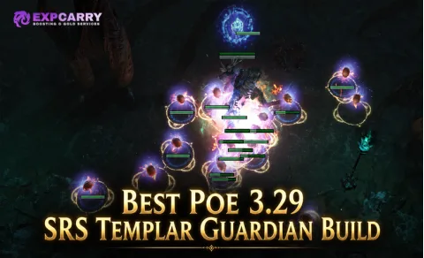Mejor build SRS Guardián Templario de PoE 3.29