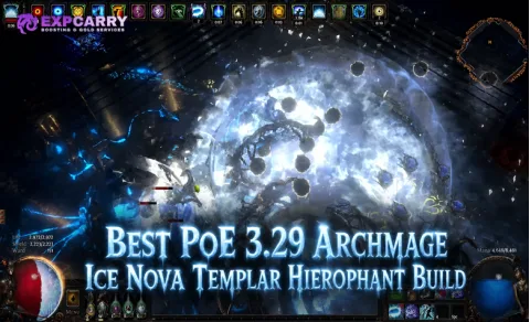 Mejor build de Templario Hierofante Archmage Ice Nova de PoE 3.29