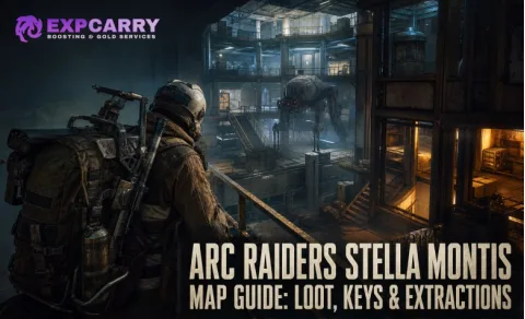 Guía del mapa Stella Montis de ARC Raiders: botín, llaves y extracciones
