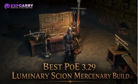 Mejor build de mercenario Scion Luminary para PoE 3.29