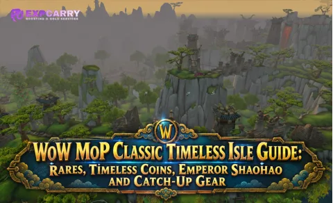 Guía de la Isla Intemporal de WoW MoP Classic: rares, monedas intemporales, emperador Shaohao y equipo de recuperación