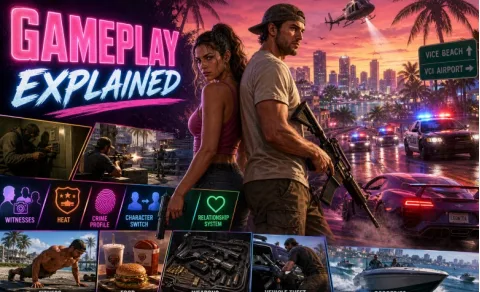 Gameplay de GTA 6: todas las mecánicas confirmadas