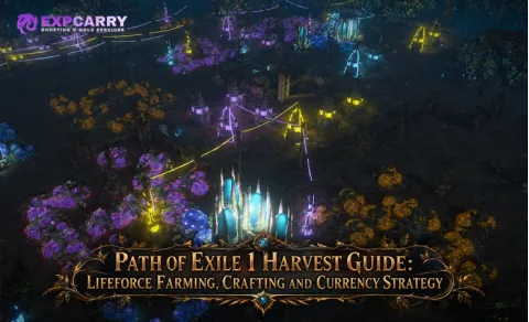 Guía de Harvest en Path of Exile 1: farmeo de Lifeforce, fabricación y estrategia de divisas