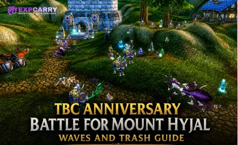 Guía de oleadas y enemigos de la Batalla del Monte Hyjal en TBC Anniversary