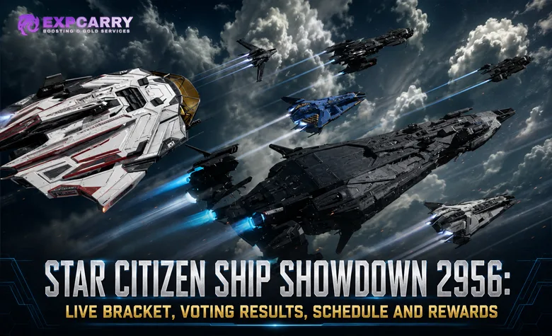 Ship Showdown 2956 de Star Citizen : tableau en direct, résultats des votes, calendrier et récompenses