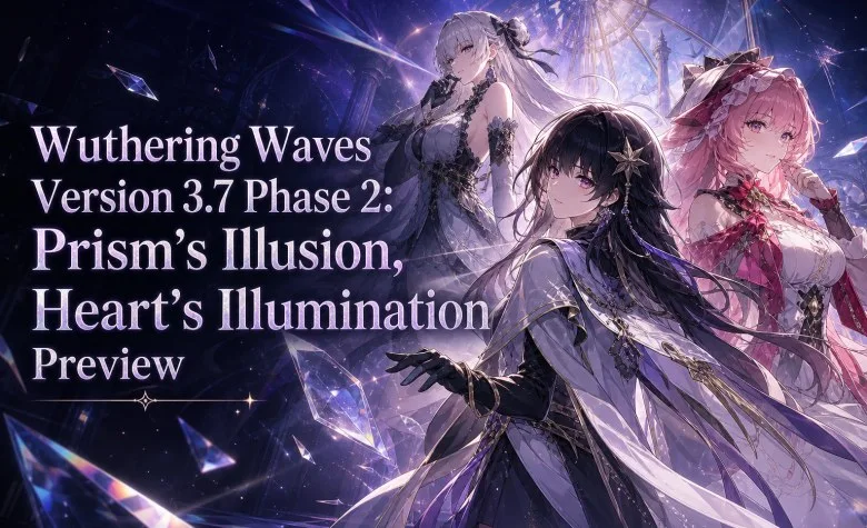 Wuthering Waves Version 3.7 Phase 2: Prism’s Illusion, Heart’s Illumination Preview 
