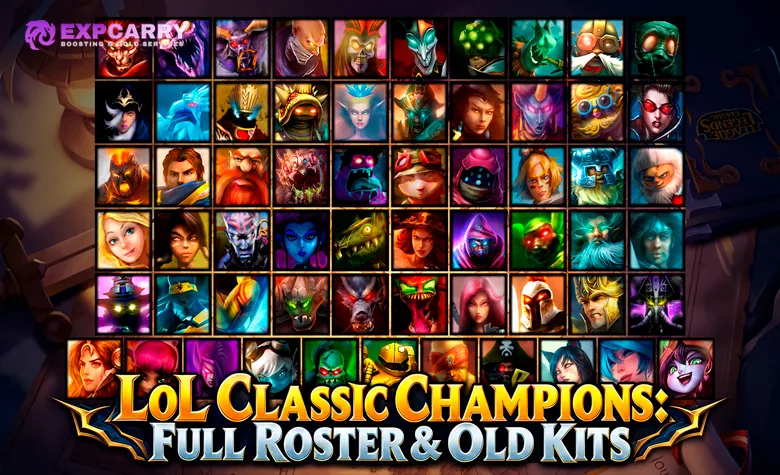 LoL Classic Champions: Full Roster & Old Kits