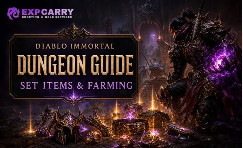 Guía de mazmorras de Diablo Immortal: objetos de conjunto y farmeo