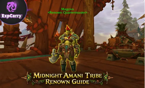 Guide de renom de la tribu Amani dans Midnight