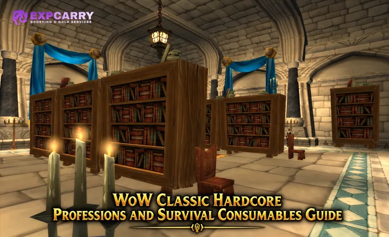 Guide des professions et consommables de survie dans WoW Classic Hardcore