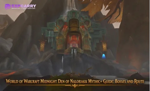 Guía de Mítico+ de la Guarida de Nalorakk de World of Warcraft Midnight: jefes y ruta