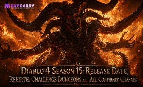 Diablo 4 Saison 15 : date de sortie, Renaissance, donjons du défi et tous les changements confirmés