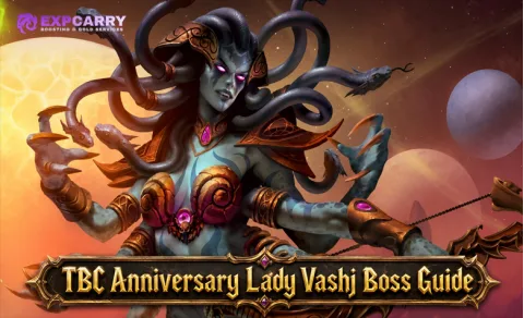 Guía del jefe Lady Vashj de TBC Anniversary