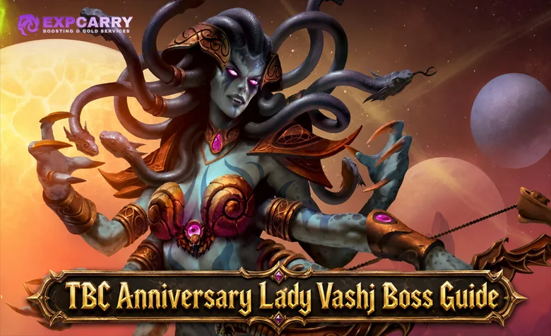 Guide du boss Dame Vashj — anniversaire TBC