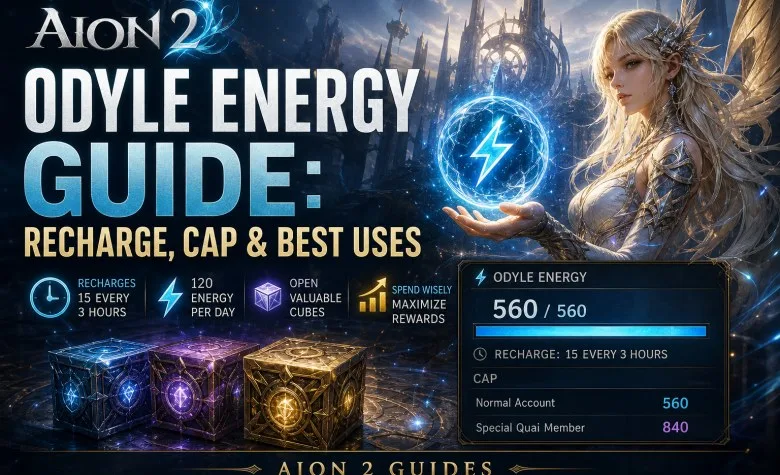AION 2 Odyle Energy Guide: Recharge, Cap & Best Uses
