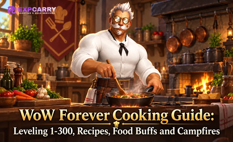 WoW Forever Kochkunst-Guide: Leveln 1-300, Rezepte, Essensbuffs und Lagerfeuer