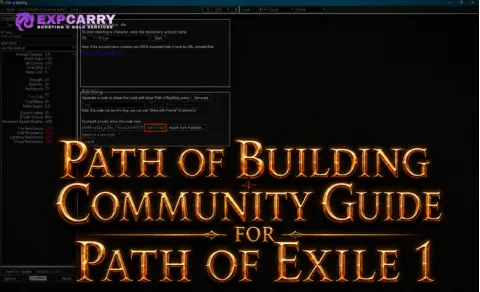 Guía comunitaria de Path of Building para Path of Exile 1