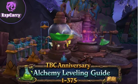Guía de subida de Alquimia 1-375 en TBC Anniversary