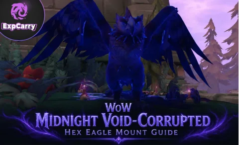 Guía de la montura Águila hexagonal corrupta por el Vacío de WoW Midnight