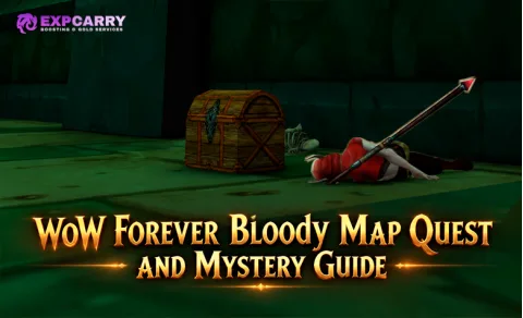 WoW Forever Carte sanglante Guide de quête et mystère