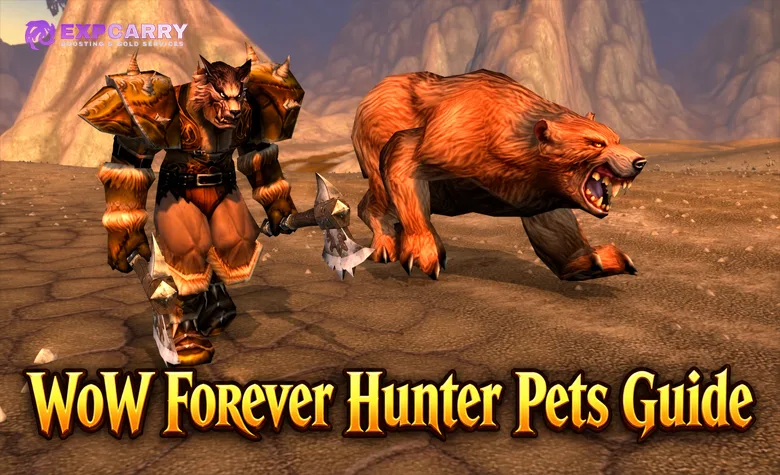 Guide des familiers du Chasseur dans WoW Forever