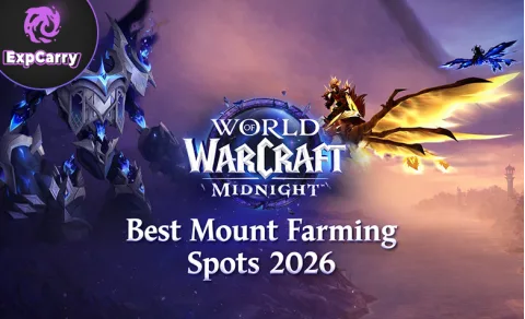 Mejores lugares para conseguir monturas en WoW Midnight 2026