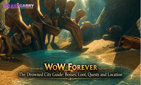 Guía de The Drowned City en WoW Forever: jefes, botín, misiones y ubicación