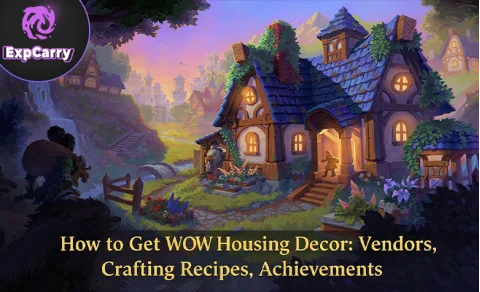 Comment obtenir des décorations pour le logement dans WoW : marchands, recettes et hauts faits