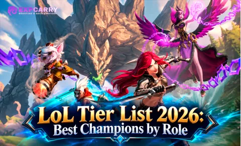 LoL Tier List 2026 : meilleurs champions par rôle