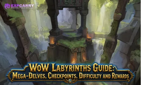 Guide des labyrinthes de WoW : méga-donjons, points de contrôle, difficulté et récompenses