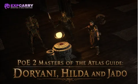 Guía de los Maestros del Atlas de PoE 2: Doryani, Hilda y Jado