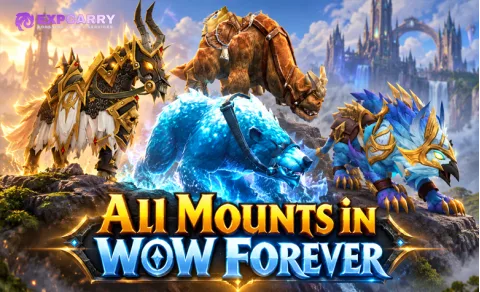 Todas las monturas de WoW Forever
